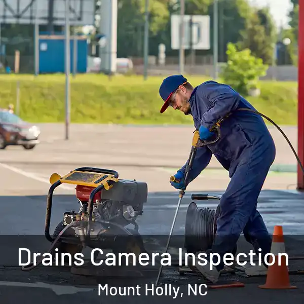  Drains Camera Inspection Mount Holly, NC