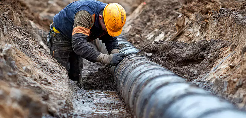 Sewer Replacement in Mount Holly