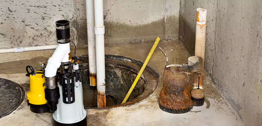 Installing Sump Pump in Finished Basement in Mount Holly, NC