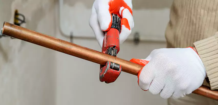 Temporary Copper Pipe Repair Mount Holly, NC