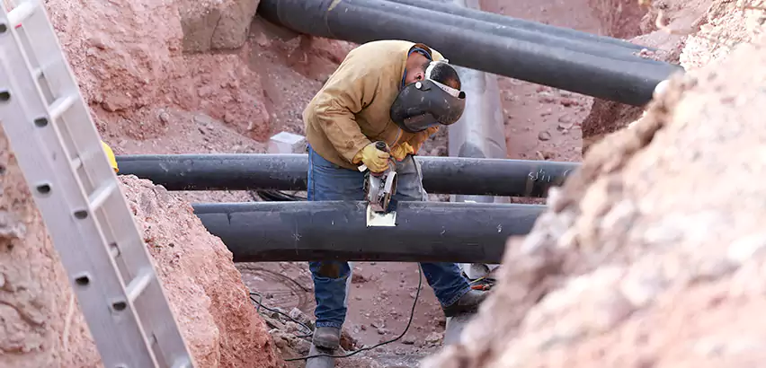 Cast Iron Sewer Pipe Replacement in Mount Holly