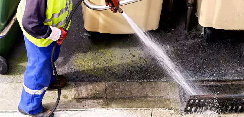 Storm Drain Jetting in Mount Holly