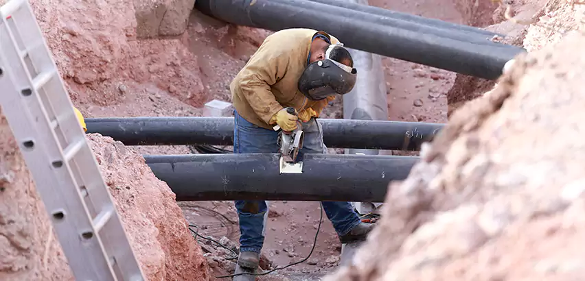 Water Line Replacement in Mount Holly