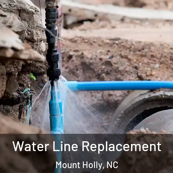  Water Line Replacement Mount Holly, NC